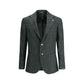 Gi Capri Bicolor Fleece Wool Blazer