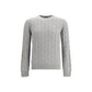 Aragona Cashmere Gray Cashmere Sweatshirt
