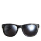 Dolce & Gabbana DG4284F Gray Tortoiseshell Blue Acetate Shades Sunglasses