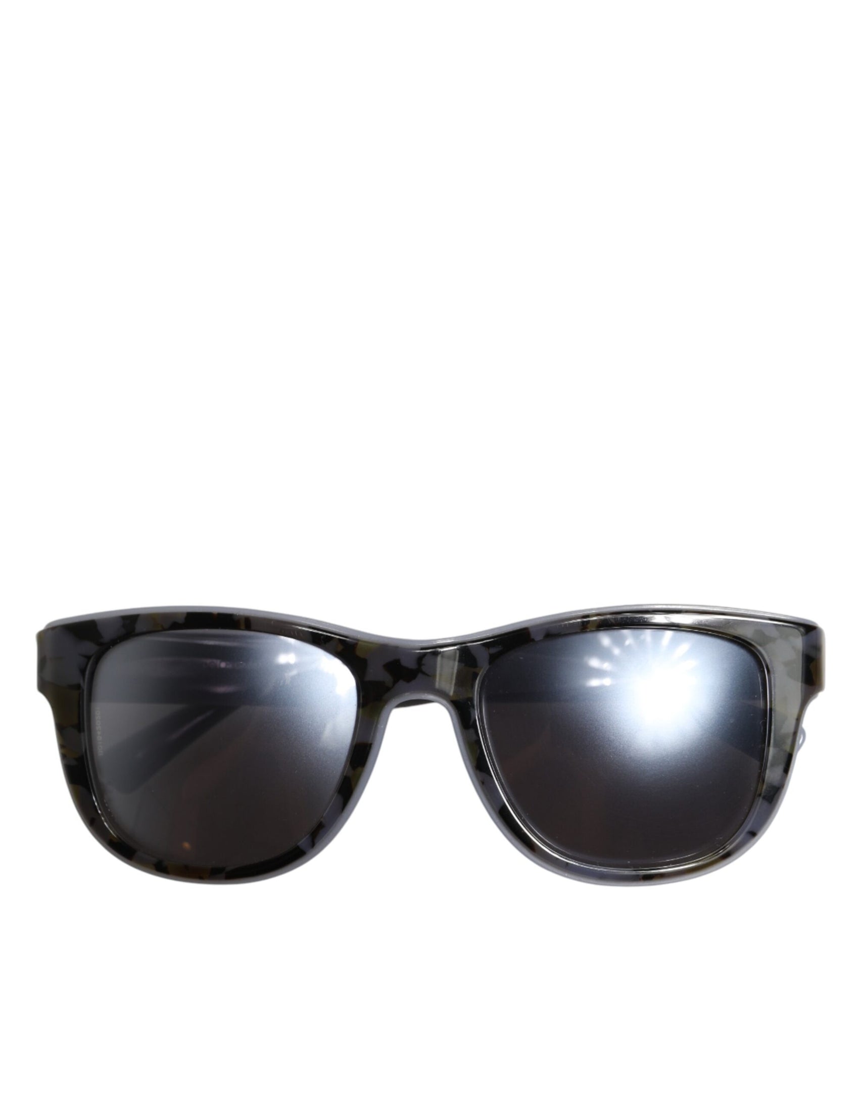 Dolce & Gabbana DG4284F Gray Tortoiseshell Blue Acetate Shades Sunglasses