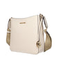 Michael Kors Beige Leather Shoulder Bag