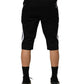 Dolce & Gabbana Black Cotton Stretch Men Bermuda Shorts