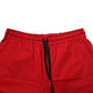 Dolce & Gabbana Red Cotton MidWaist Drawstring Bermuda Pants