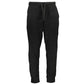 Gianmarco Venturi Black Polyester Men's Sweatpant