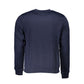 Gianmarco Venturi Blue Cotton Sweatshirt