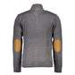 Gianmarco Venturi Gray Cotton Sweater