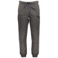 Gianmarco Venturi Grigio Polyester Men's Sweatpant