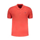 Gianmarco Venturi Red Cotton Men Polo Shirt