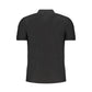 Gianmarco Venturi Black Cotton Men's Polo Shirt