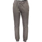 Gianmarco Venturi Grigio Polyester Men's Sweatpant