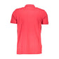 Gianmarco Venturi Red Cotton Men Polo Shirt