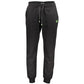 Gianmarco Venturi Black Cotton Men's Track Pant