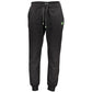 Gianmarco Venturi Black Cotton Men's Track Pant