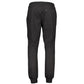 Gianmarco Venturi Black Cotton Men's Track Pant