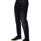 Dolce & Gabbana Dark Blue Cotton Skinny Men Denim Jeans