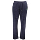 Gianmarco Venturi Blue Cotton Men's Sweatpant