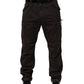 Dolce & Gabbana Brown Re- Edition Cotton Men Cargo Pants