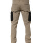 AT.P.CO Beige Mid Waist Skinny Men Cargo Chino Trouser Pants
