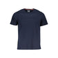 Gianmarco Venturi Blue Cotton Men T-Shirt