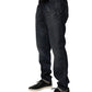 Brian Dales Dark Blue Washed Skinny Men Denim Trouser Jeans