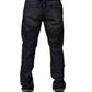 Brian Dales Dark Blue Washed Skinny Men Denim Trouser Jeans