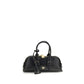 PINKO Black Calf Leather Bos Taurus Handbag