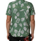 Carhartt Wip Green Printed Cotton Collared Short Sleeves Polo Shirt