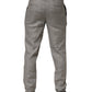 Briglia 1949 Gray Mid Waist Dress Formal Skinny Men Pants