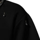 Dolce & Gabbana Black Polyester Necklace Embellished T-shirt