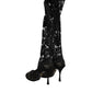 Dolce & Gabbana Black Pumps Taormina Lace Socks Boots Shoes