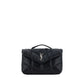 Saint Laurent Black Lamb Ovis Aries Aries Shoulder Bag