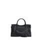 Balenciaga Black Calf Leather Bos Taurus Shoulder Bag