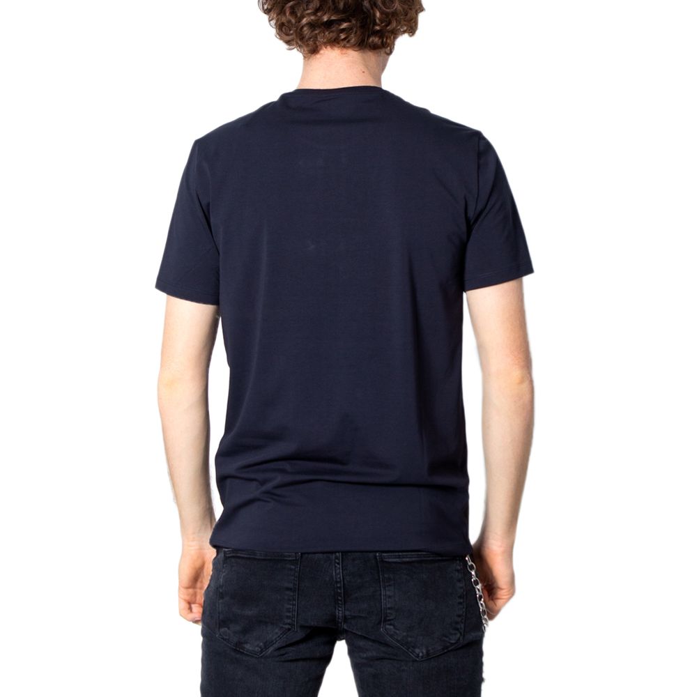 Armani Exchange Blue Cotton Clothing