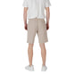 Antony Morato Beige Polyester Bermuda Shorts