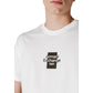 Armani Exchange White Cotton Sportswear