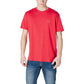 Armani Exchange Red Cotton Sportswear