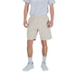 EA7 Emporio Armani Beige Cotton Bermuda Shorts