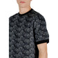 EA7 Emporio Armani Black Cotton Sportswear