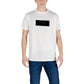 Armani Exchange White Cotton T-Shirt