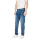 Armani Exchange Blue Cotton Skinny Jeans