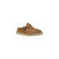 Clarks Beige Suede Leather Clogs