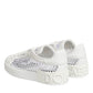 Dolce & Gabbana White Mesh Inserts Low Top Sneakers Shoes