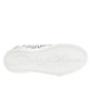 Dolce & Gabbana White Leather Graffiti Low Top Sneakers Shoes