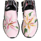 Dolce & Gabbana Pink Floral Sorrento Low Top Sneakers Shoes
