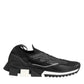 Dolce & Gabbana Black SORRENTO Sport Stretch Sneakers Shoes