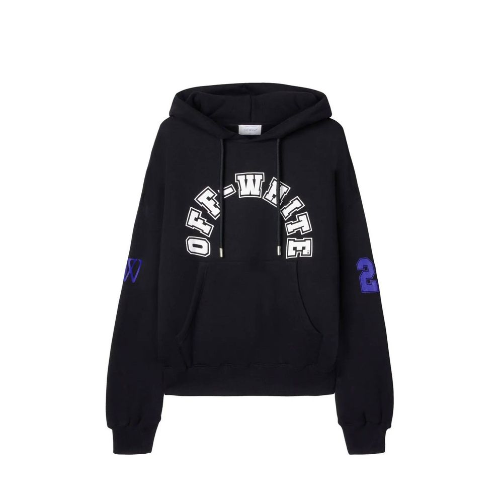 Off-White Black Cotton Sweatshirt