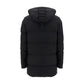 Moose Knuckles Black Nylon Parka