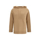 Max Mara Beige Wool Hoodie