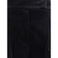 Max Mara Black Cotton Casual Pants