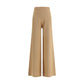 Max Mara Beige Wool Casual Pants